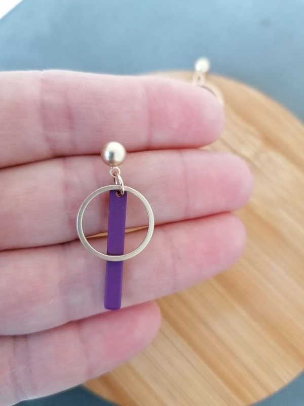 Paulette (aubergine gold)