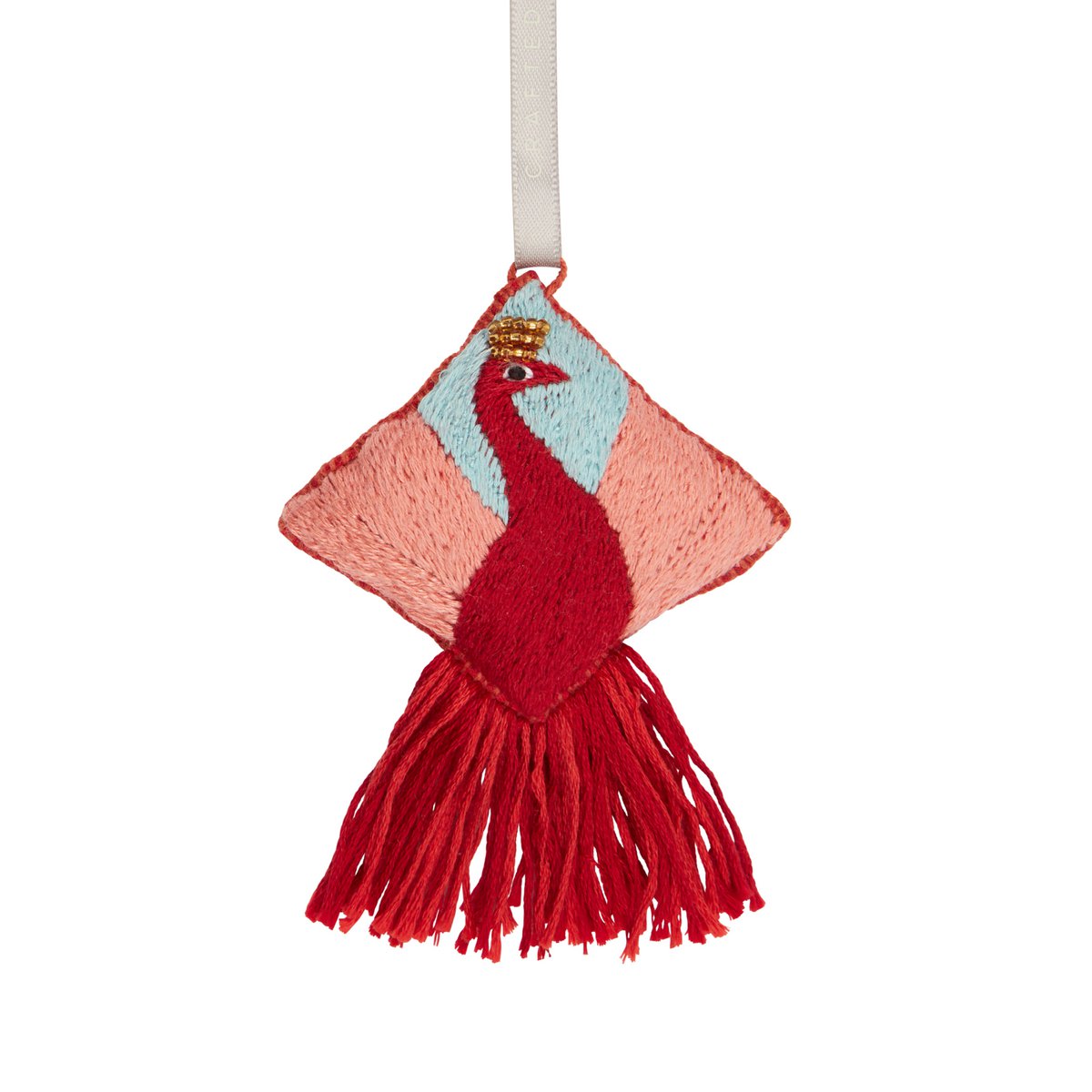 Splendid Peacock Ornament