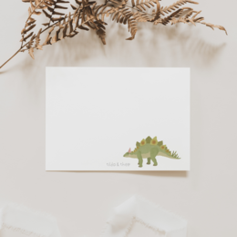 Postcard Dino - Birthday Dinosaur Stegosaurus