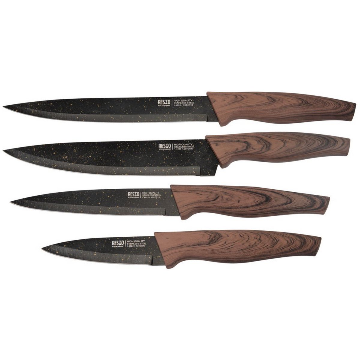 RESTO 95501 Carina Luxus-Messerset – 4-teilig – in Geschenkverpackung
