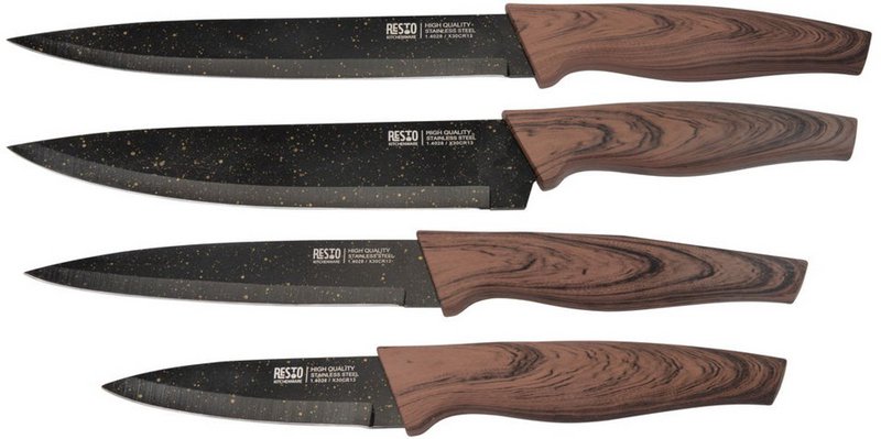 RESTO 95501 Carina Luxury Knife Set - 4 pieces - In gift packaging