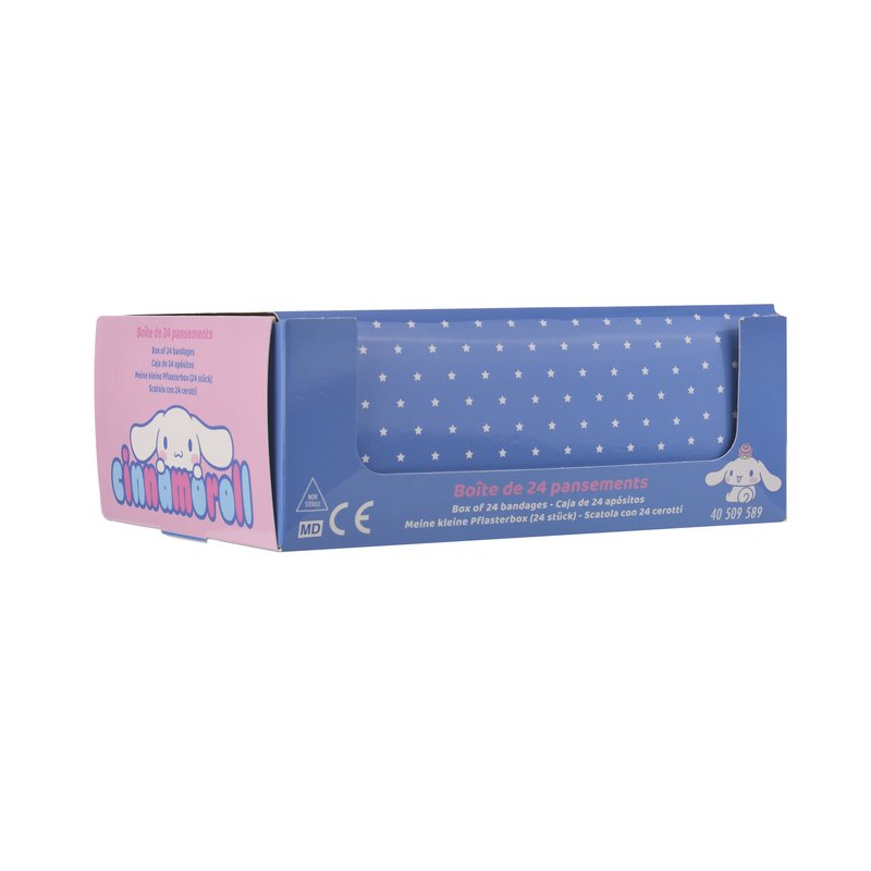 Cinnamoroll - metalkasse med plaster (24 plastre)