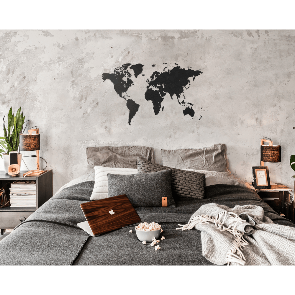 Carte du monde en bois - True Puzzle