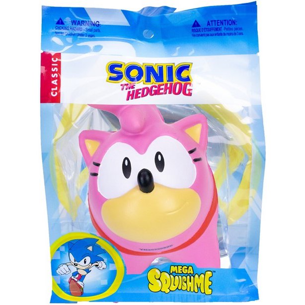 Mega Squishme Sous Licencja Offifirle Sonic The Hedgehog 4 Asortiments 15,5 x 22 cm