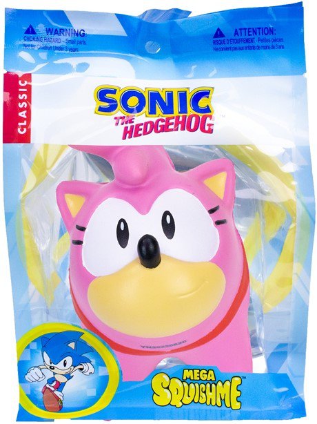 Mega Squishme Sous Licencja Offifirle Sonic The Hedgehog 4 Asortiments 15,5 x 22 cm