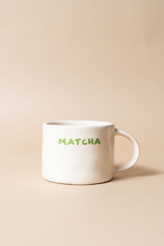 Handgemaakte Sisi -mok, matcha