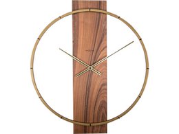 Vægur NeXtime Carl 50,8 x 58,2 cm brun