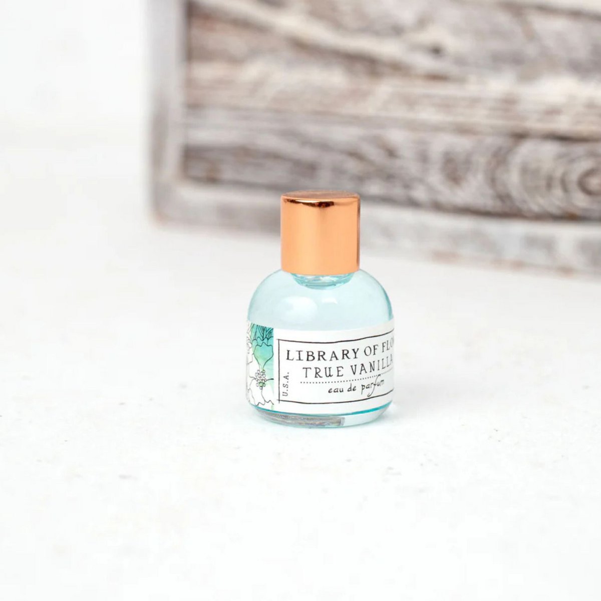 Biblioteca de flores True Vanilla Little Luxe Parfum