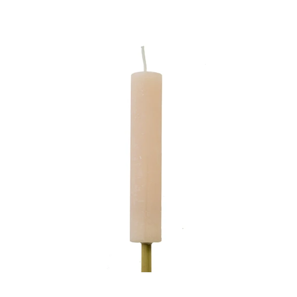 Fakkels - 3,8 x 20 cm - Nude - 6 stuks