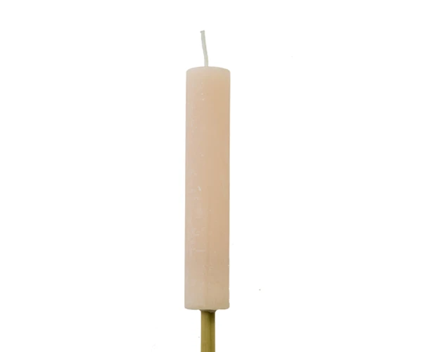 Fakkels - 3,8 x 20 cm - Nude - 6 stuks