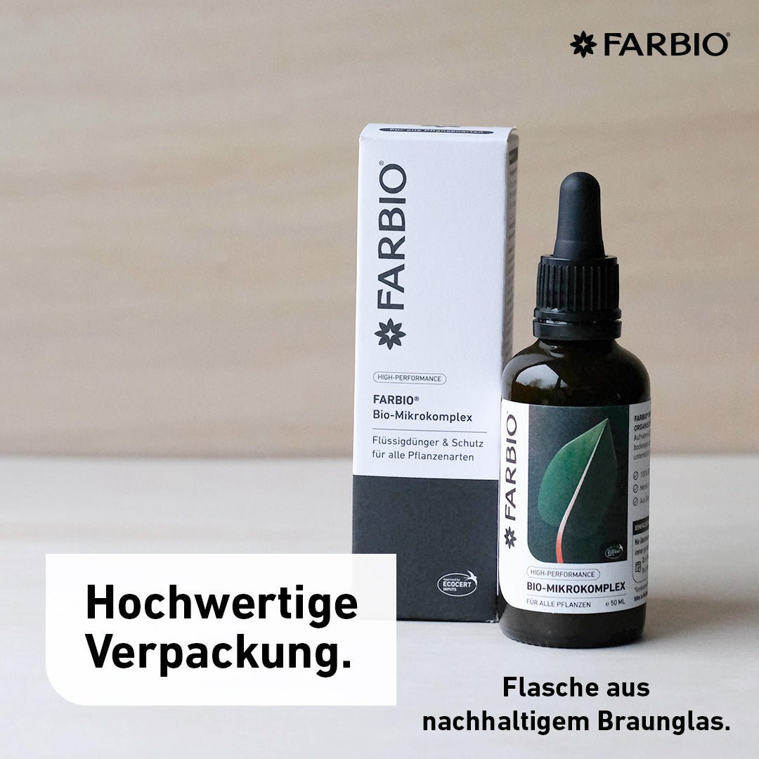 FARBIO® organic microcomplex | Healing for your plants | Premium liquid fertilizer