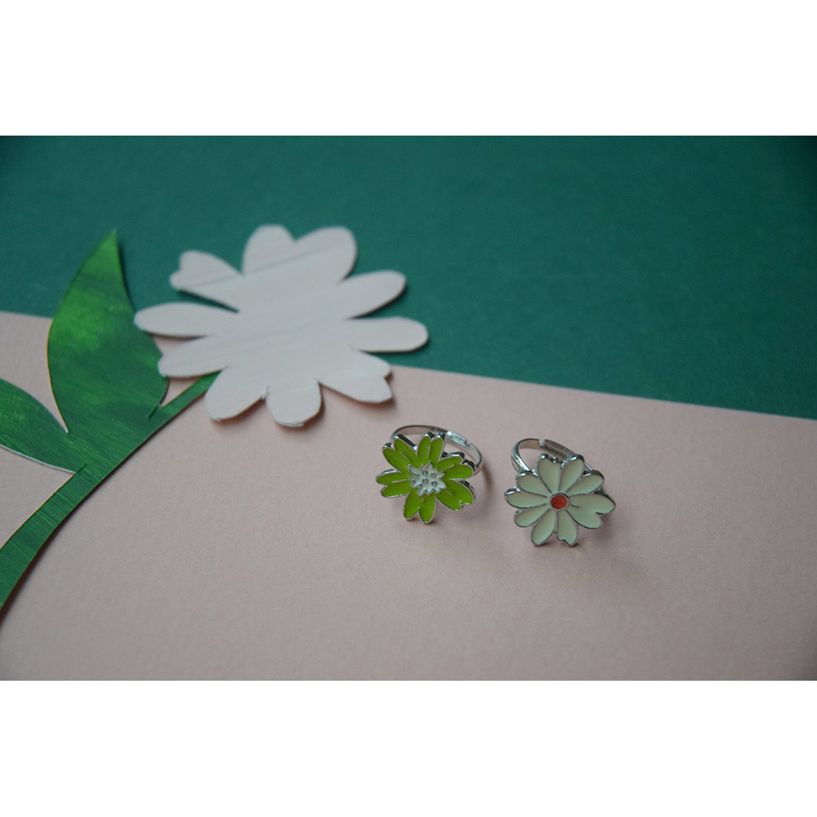 Bagues Fleurs 2 modèles