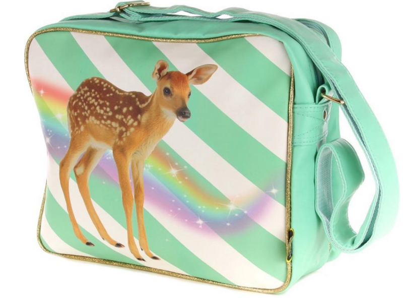 Sac à bandoulière / sac d'ordinateur portable bambi / cerf