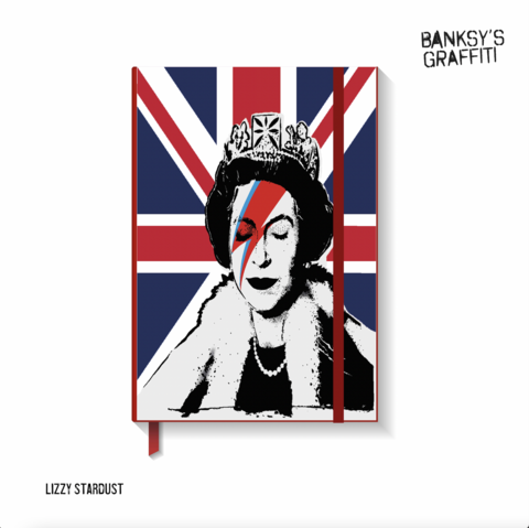 Banksy notitieboek in A5-formaat - Lizzy Stardust