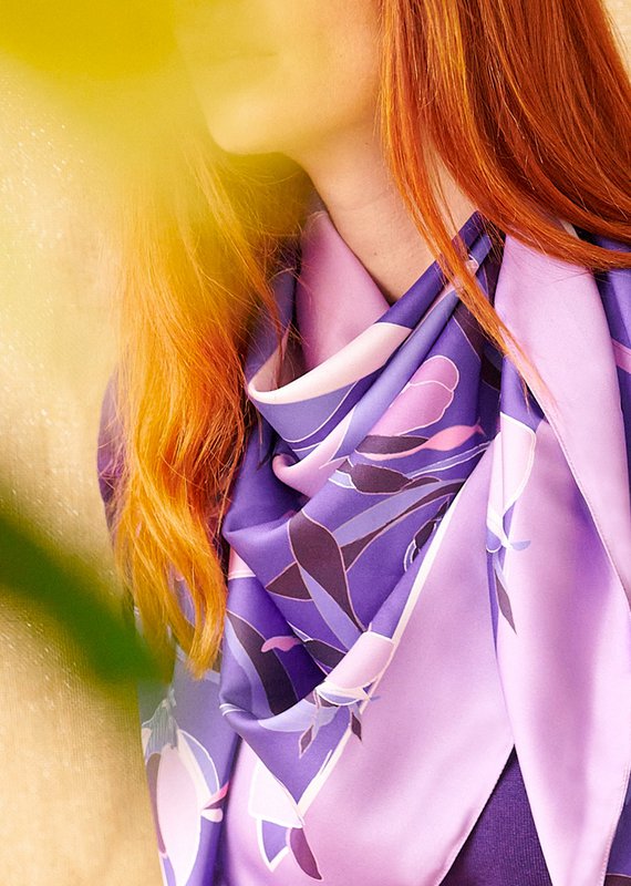 Foulard Triangle géant « Le grand amellau »