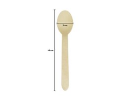 Łyżka z drewna kangaro 160mm opakowanie 200 biodegradowalnych sztuk