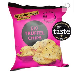 ORGANIC TRUFFLE CHIPS, 50 g - 1 star Great Taste Award 2025