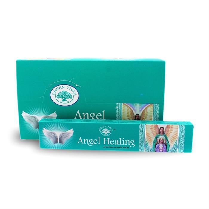 Green Tree Angel Healing handgerollte natürliche Räucherstäbchen