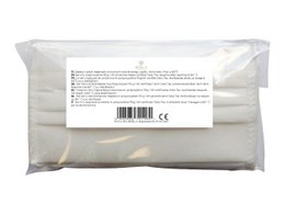 12 elastic face masks, general public filtration sup 90%, washable up to 50 times, sterilizable at 60°C.