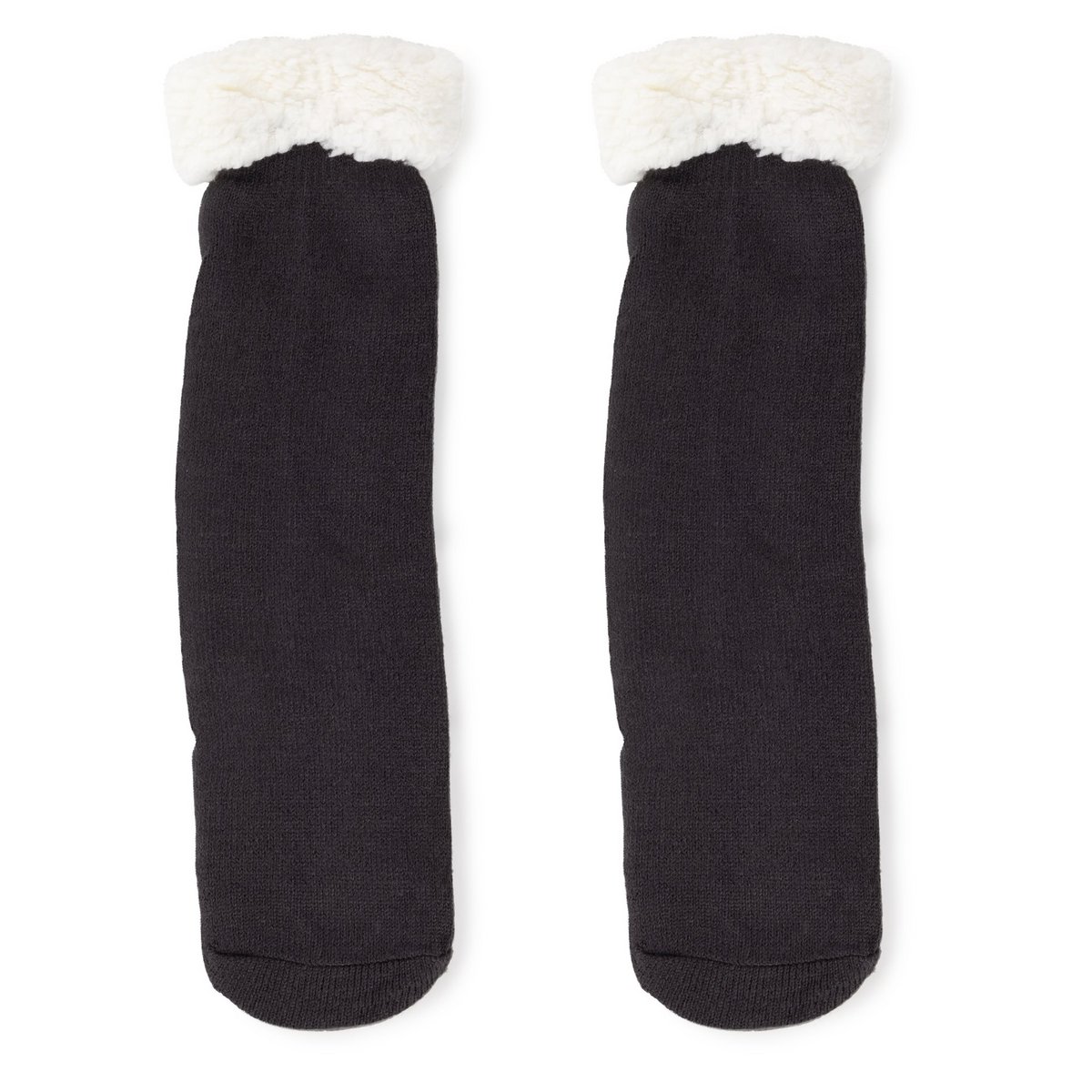 Vitapur - Couverture à capuche avec fermeture éclair + chaussettes - Gris