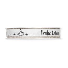 "Happy Easter" printed ribbon