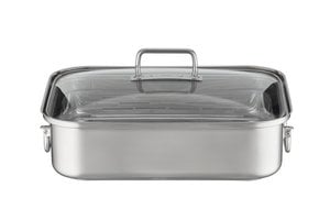 Rösle Keuken - Expertiso roasting pan 6.5 liters - Silver