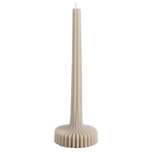 Soyakaars ribbel beige