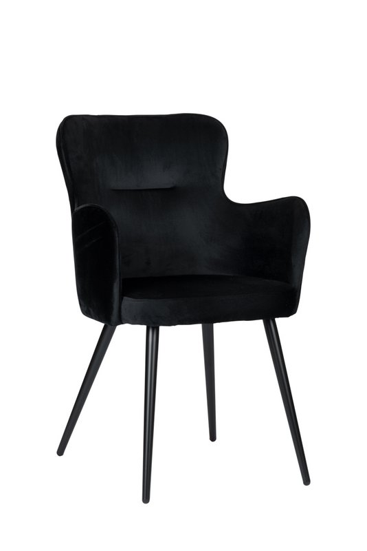 Poltroncina nera (set di 2)