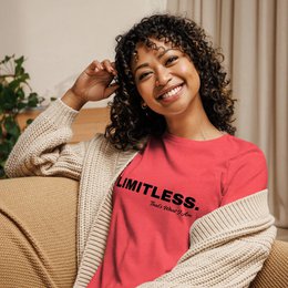 Camiseta Mujer LIMITLESS Camiseta Relajada Mujer