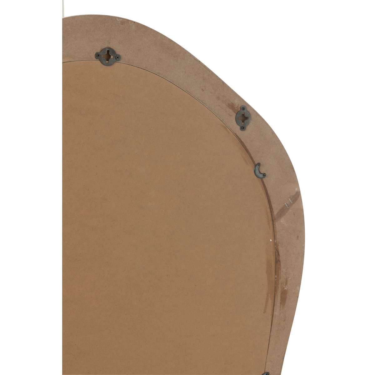 Espejo J-Line Moderna mdf/espejo - blanco - grande