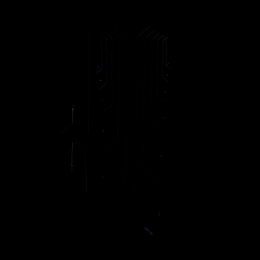 Christmas gift - Balancer black - meditative puzzle mobile