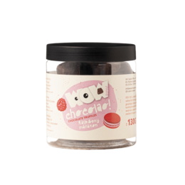 Raspberry Macaron Chocolate Truffles Gift Jar 130g | Fruity Luxury Chocolate