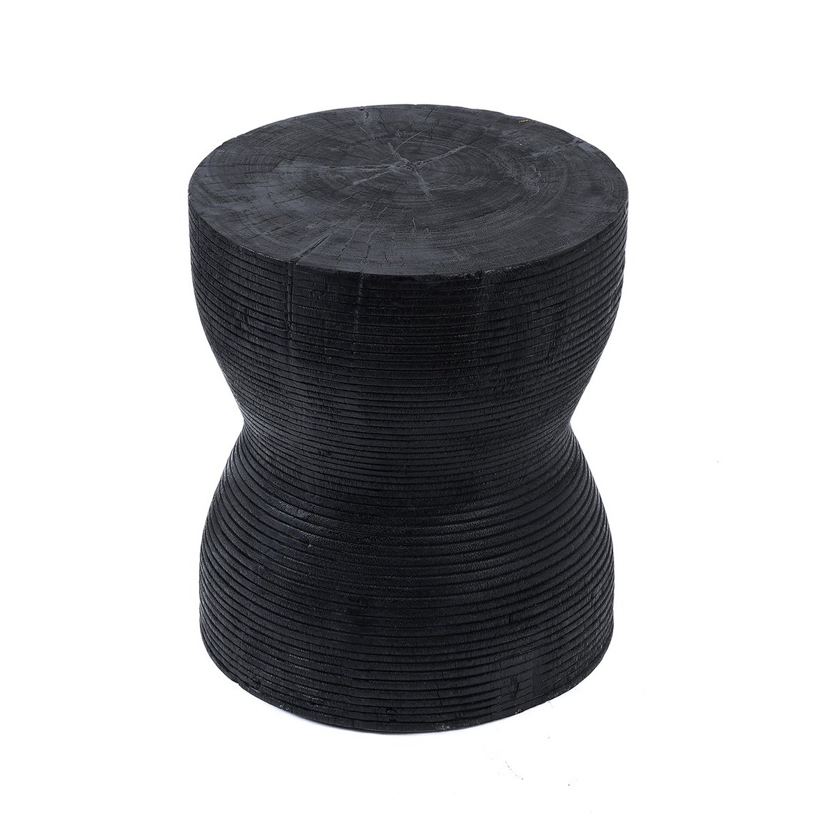 El taburete Kotoran - Negro