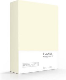 Romanette flanellen kussenslopen 2-pack
