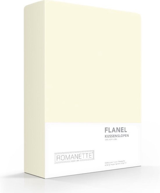 Romanette Flanell Kissenbezüge 2er-Pack