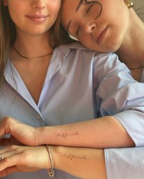 Midlertidig tatovering: Bedstevenner