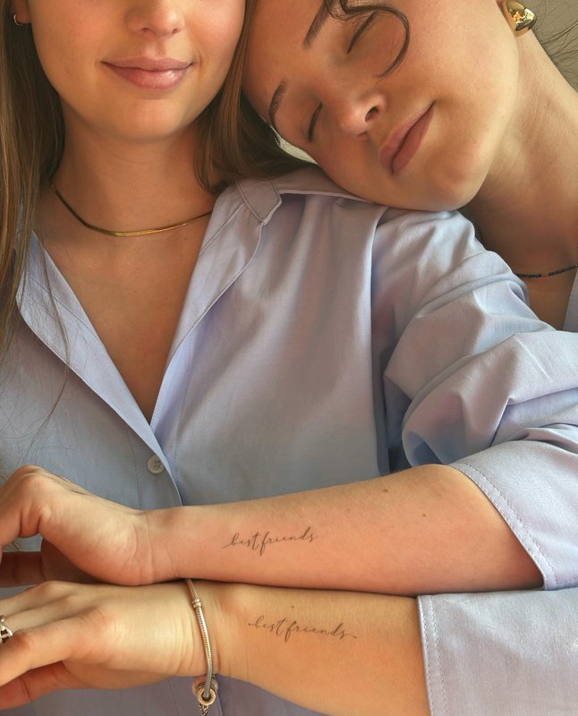 Midlertidig tatovering: Bedstevenner