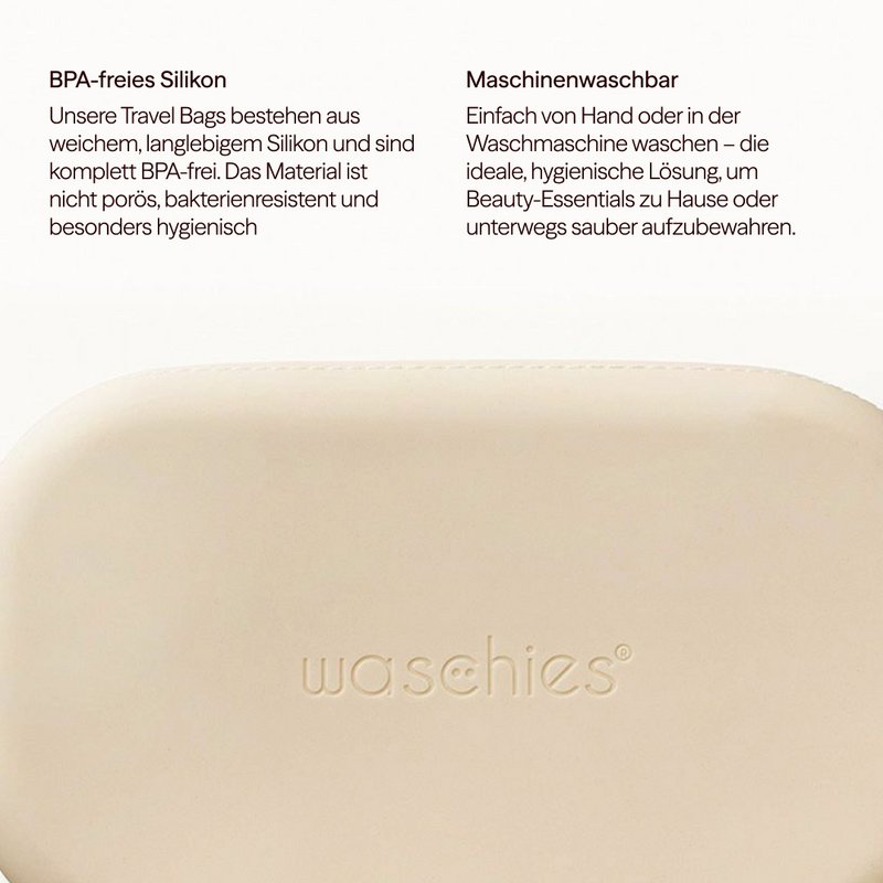 Borsa cosmetica riutilizzabile