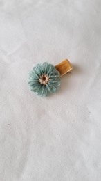 Wool Flower Clips