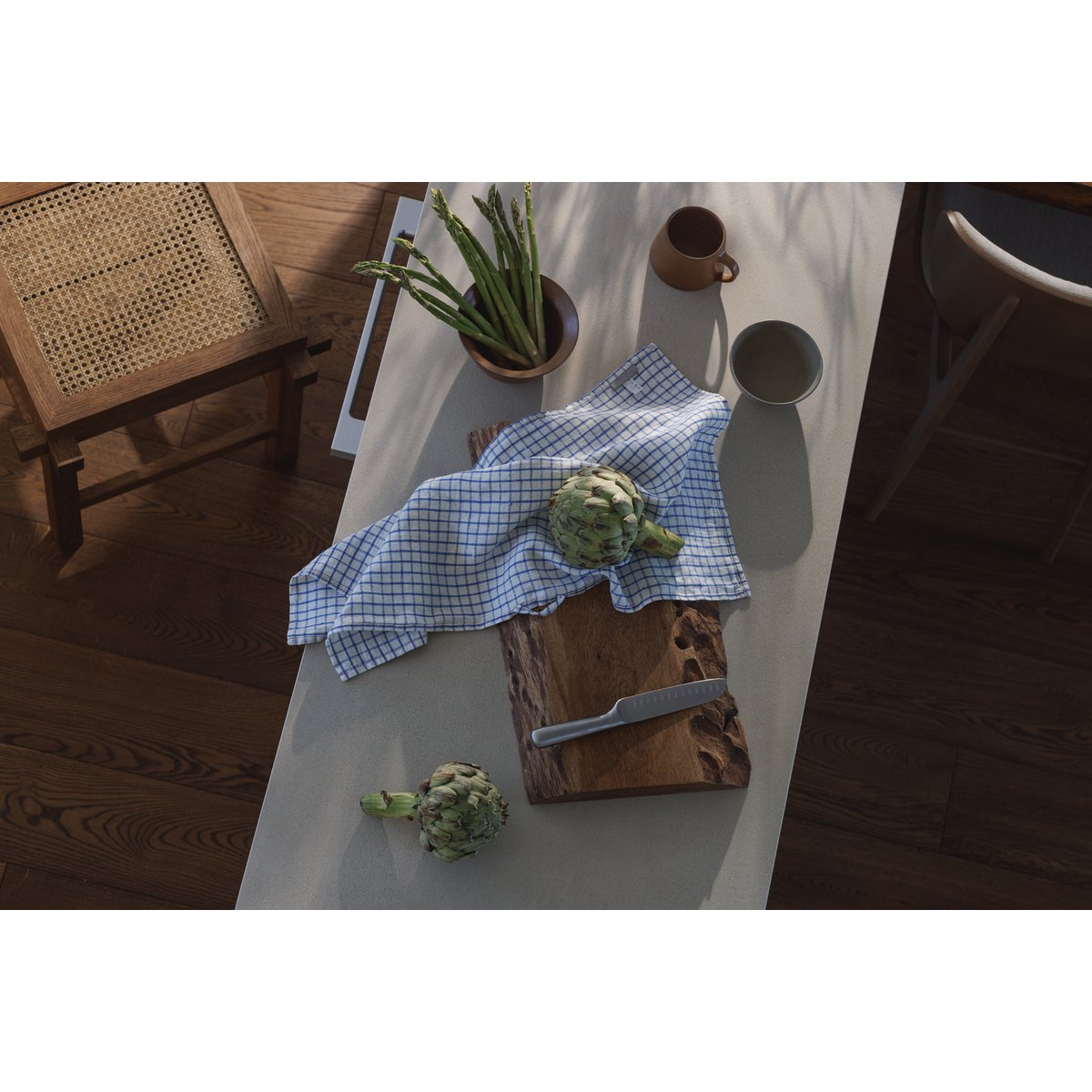 Theedoek (theedoek) / Bistro, 100% linnen