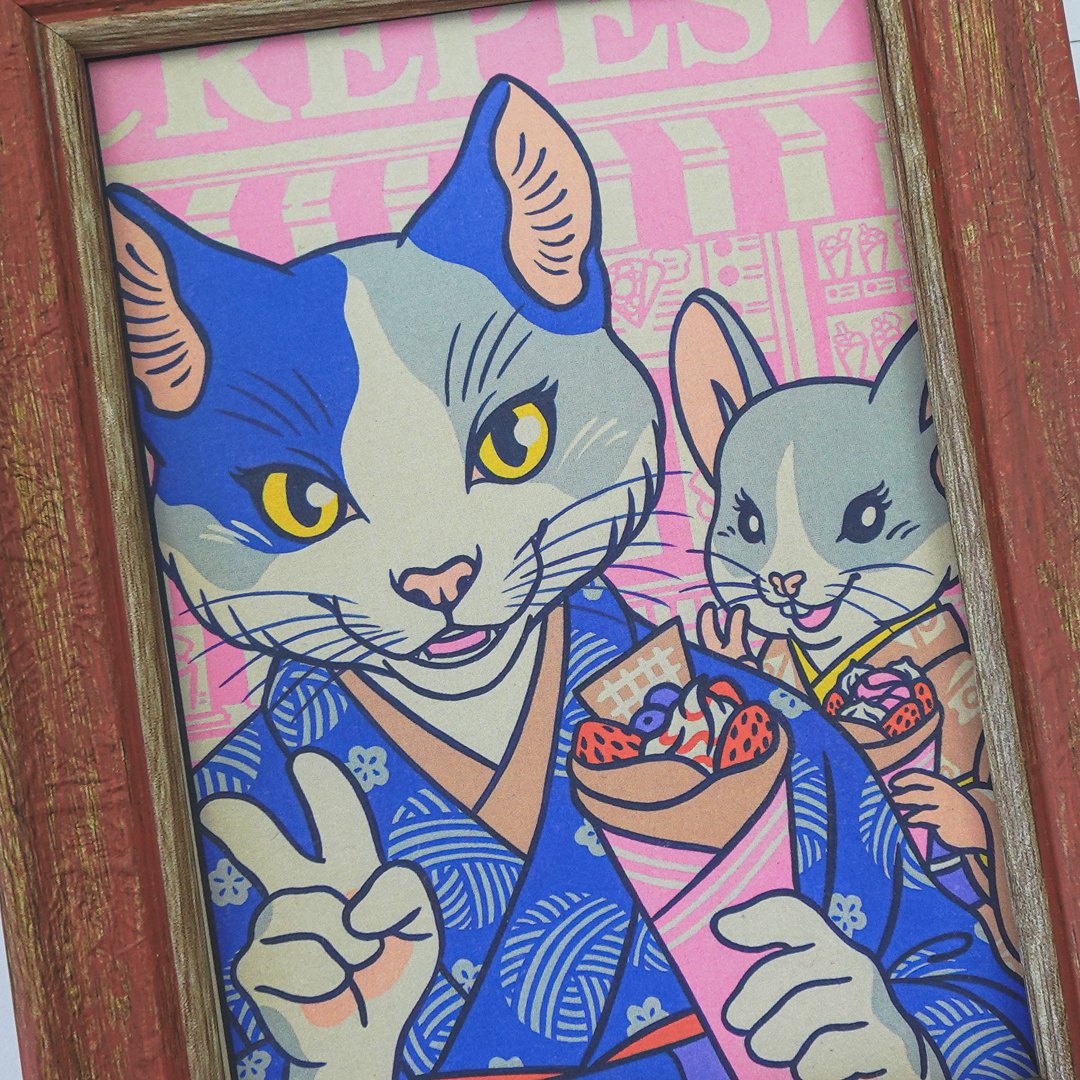 “Afternoon in Harajuku” Postcard