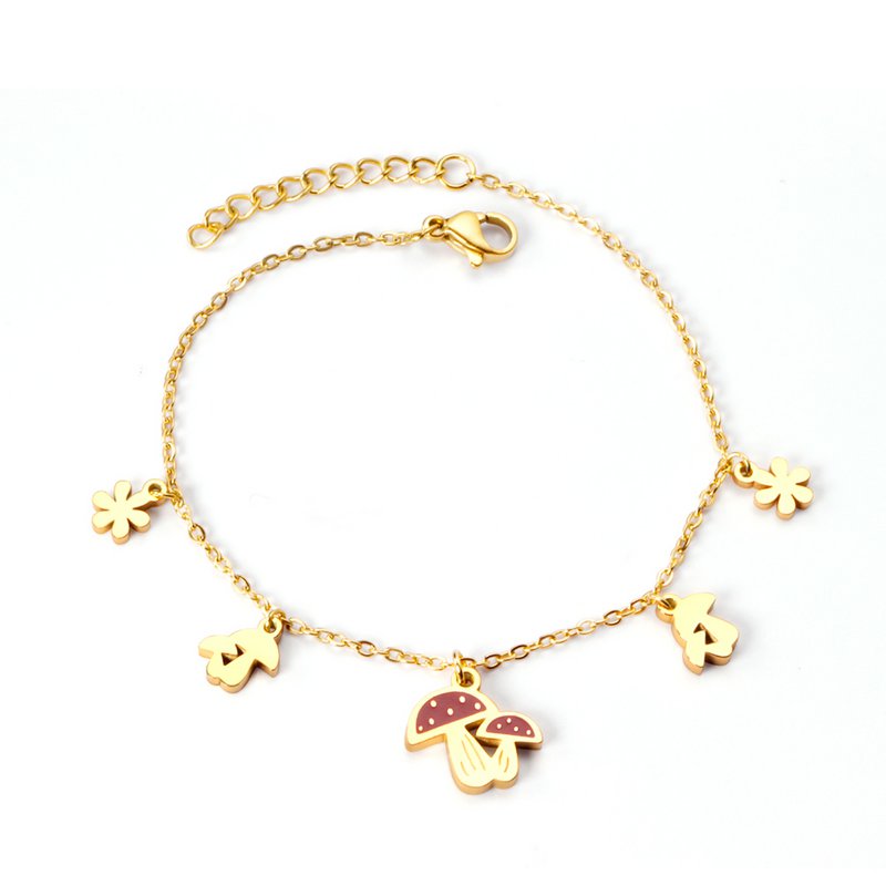 Paddenstoel armband