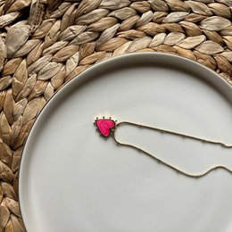 GIOIOSA – Gold Plated Heart Necklace