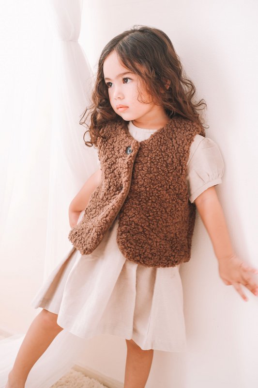MON GILET TEDDY