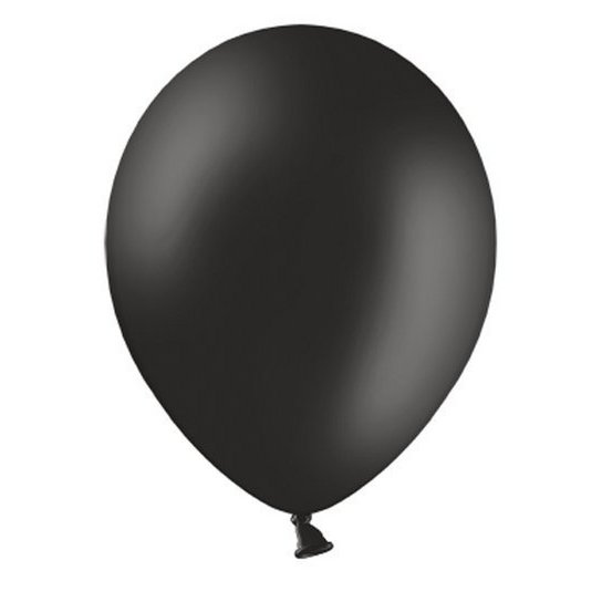 Luftballons schwarz hochwertig MINI - Tüte 100 Stück