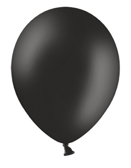 Luftballons schwarz hochwertig MINI - Tüte 100 Stück