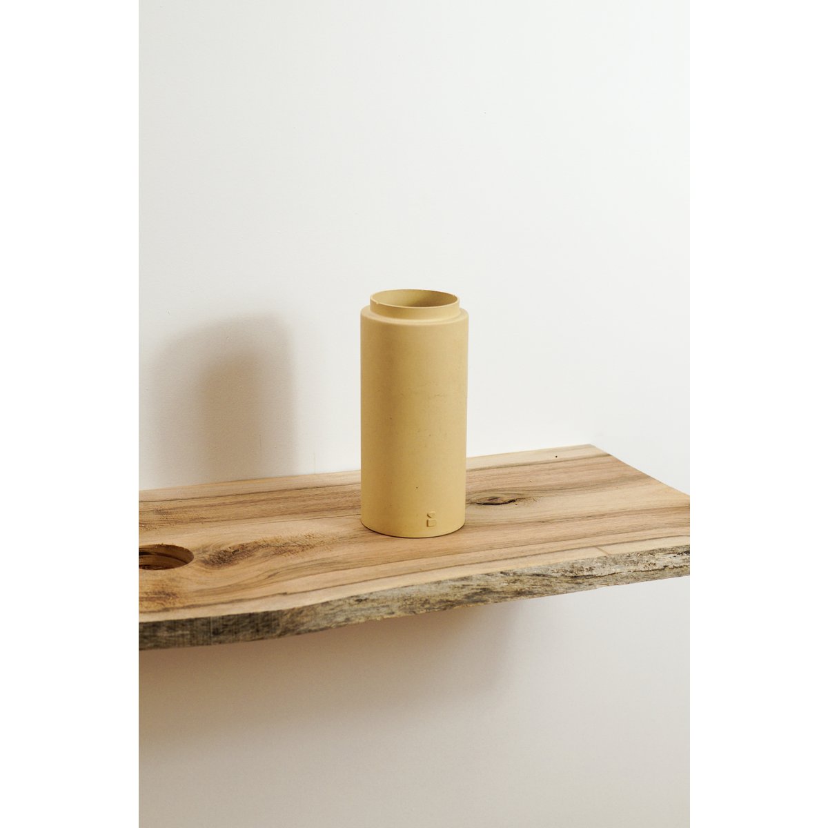 beige vase