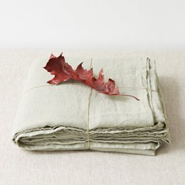 Sage Linen Flat Sheet