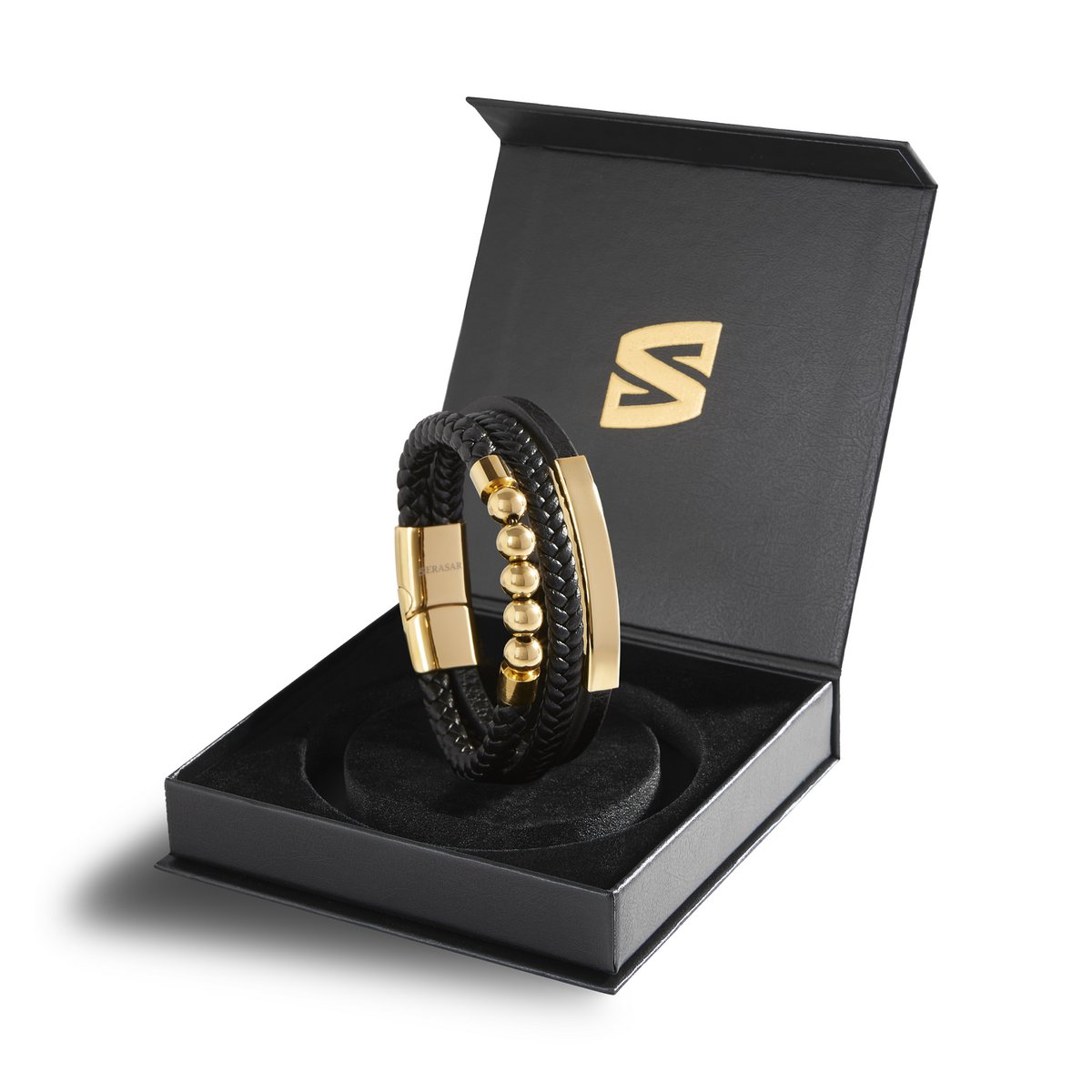 Bracciale in pelle "Perla"