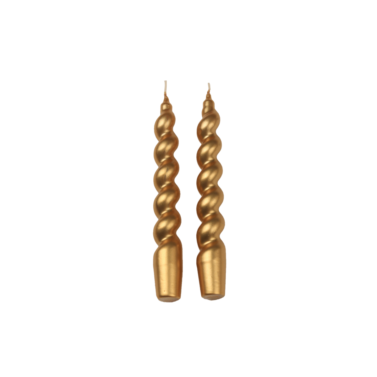 Mave Turn Me On Candle Gold Set of 2